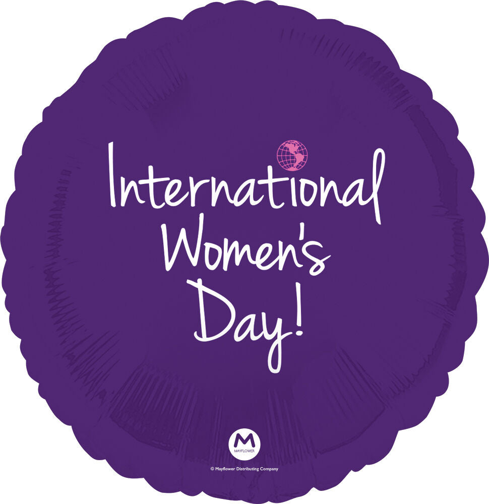 International Womens Day 18" Balloon instaballoons Wholesale