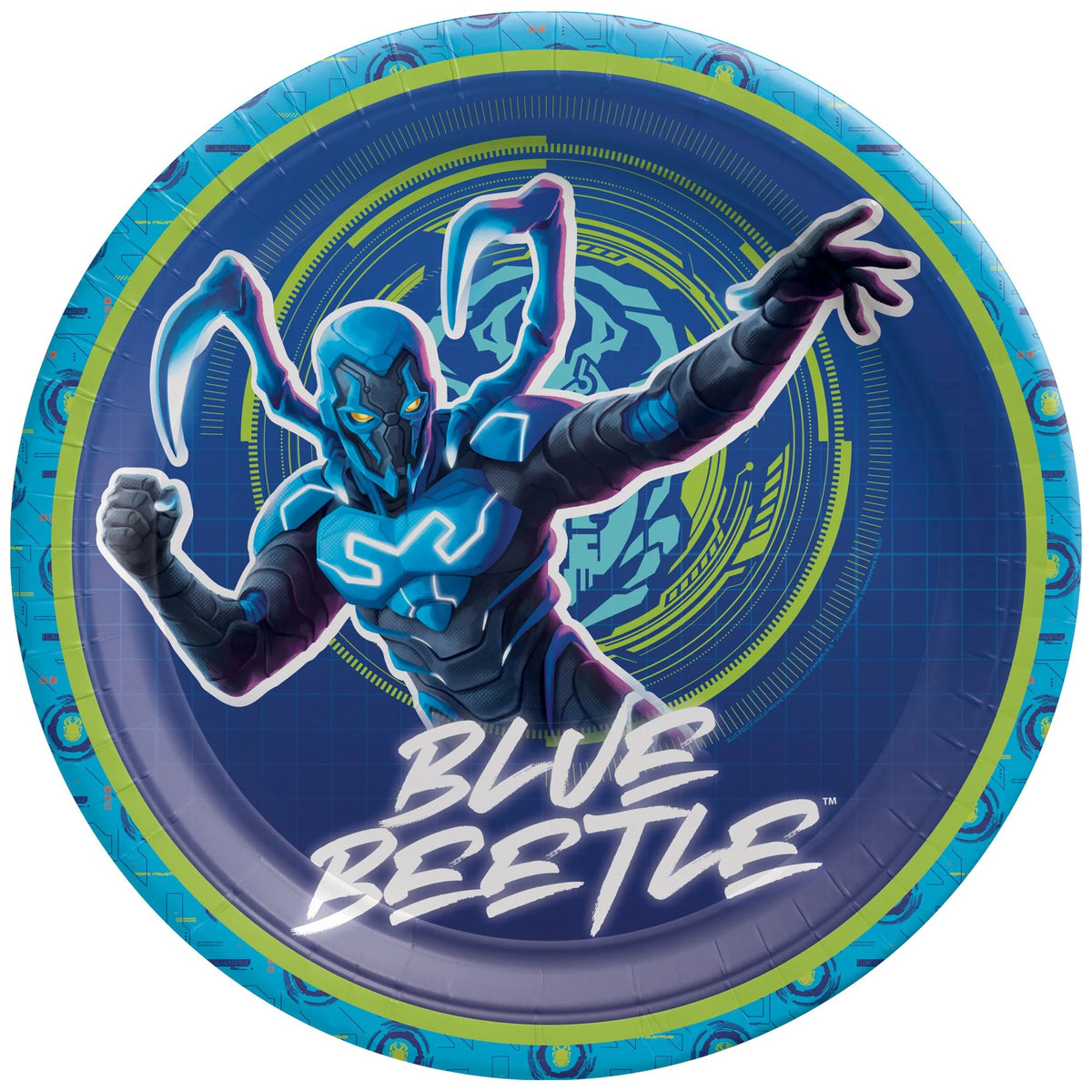 Blue with White Whale Ornament – Blue Beetle