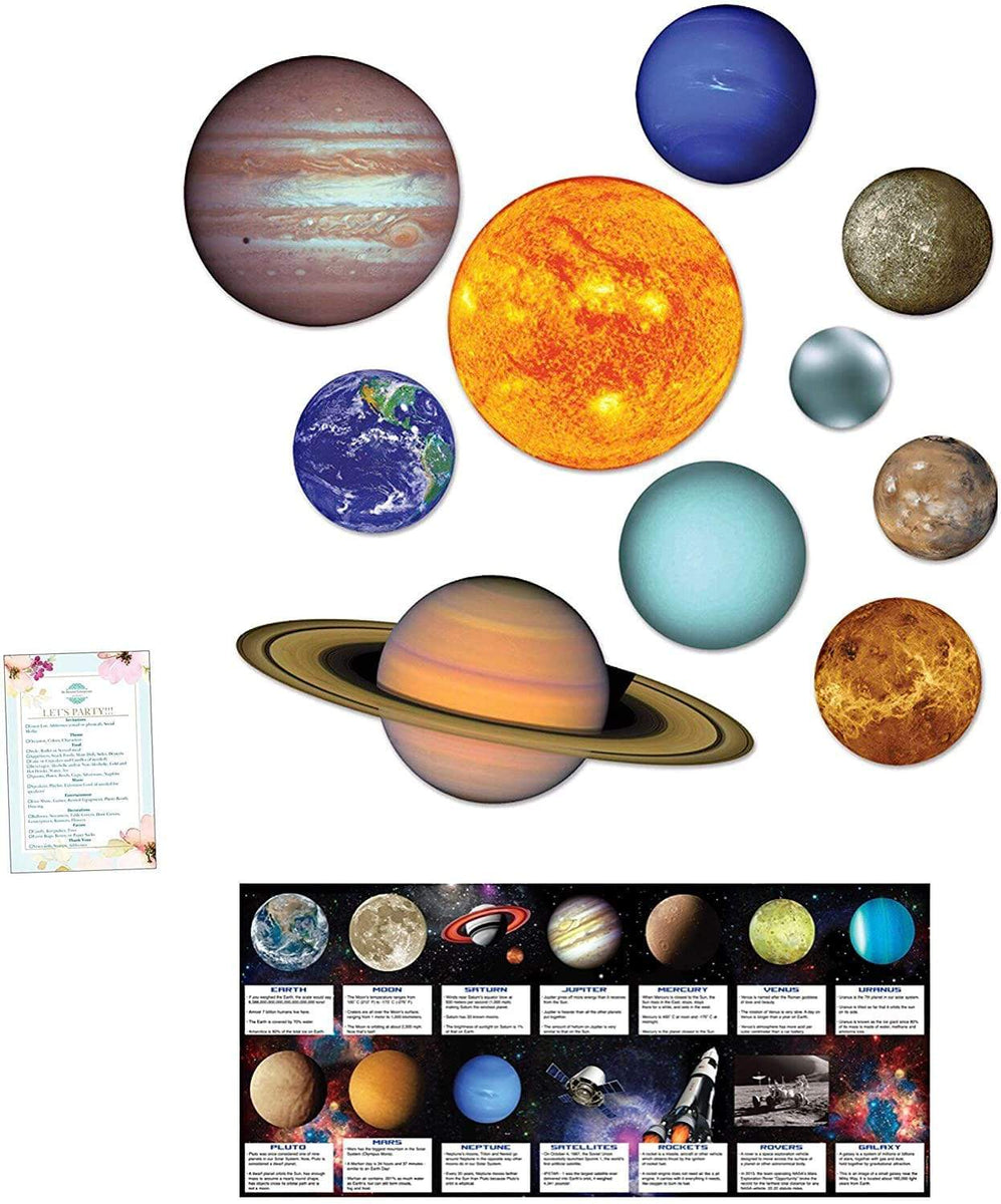 Solar System Cutouts (10 Count)   Instaballoons Wholesale