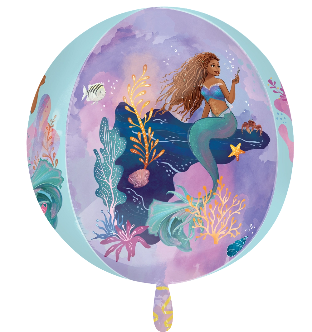 Little Mermaid Live Orbz 16″ Balloon – Instaballoons Wholesale