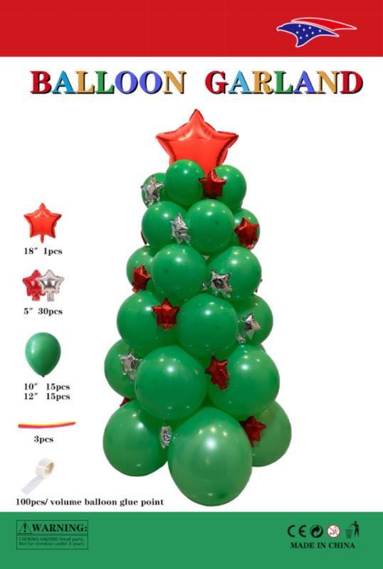 christmas-tree-balloon-kit-instaballoons-wholesale