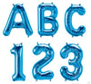 16" Letters & Balloons