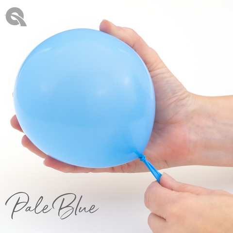 Pale Blue Latex Balloons by Qualatex