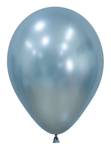 Silk Arctic Blue Latex Balloons by Sempertex