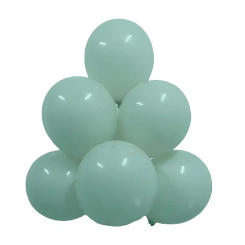 Ice Blue Latex Balloons by GloMex