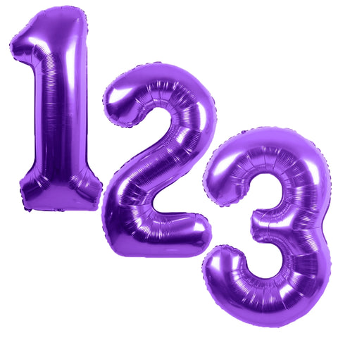 Purple Numbers Party America