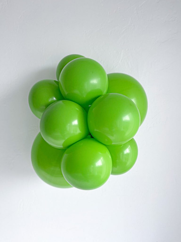 Lime Green Latex Balloons by Tuftex