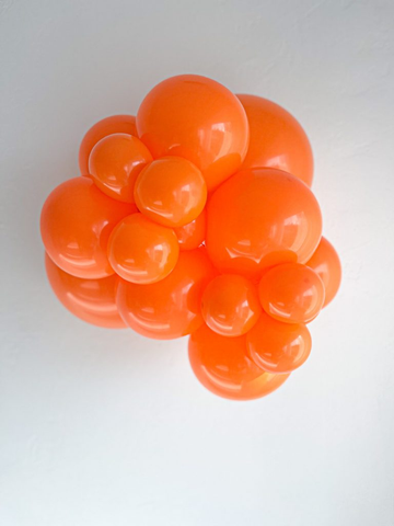 Orange Latex Balloons by Tuftex