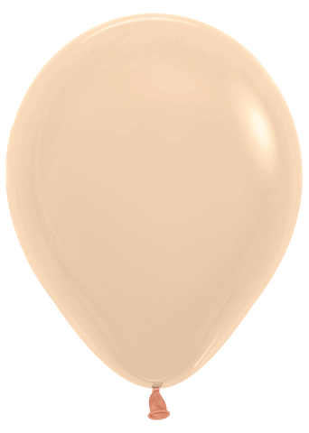 Pastel Matte Malibu Peach Latex Balloons by Sempertex