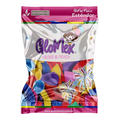 Standard Assortment Latex Balloons by GloMex