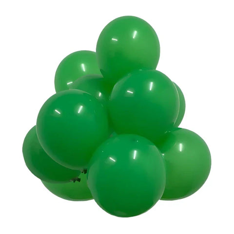 Green Latex Balloons by GloMex