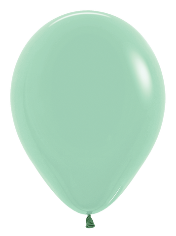 Pastel Dusk Green Tea Latex Balloons by Sempertex