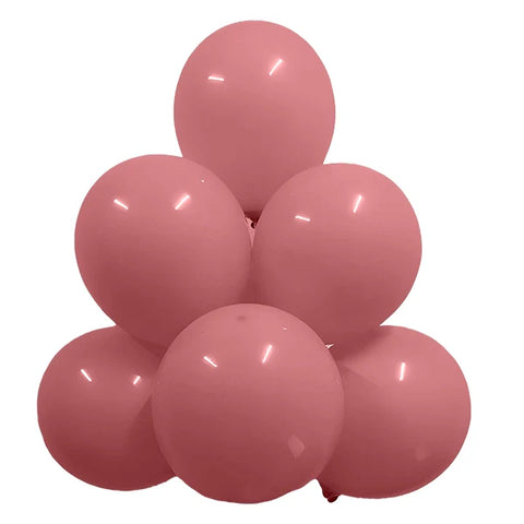 Retro Pink Latex Balloons by GloMex