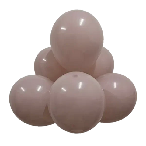 Rosy Brown Latex Balloons by GloMex