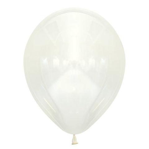 Crystal Clear Transparent Latex Balloons by Kalisan