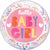 Bubble Baby Girl Streamers 22" Balloon