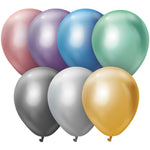 Kalisan Mirror Assorted 5″ Latex Balloons (100 count)