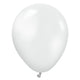 Kalisan Metallic Pearl White 5″ Latex Balloons (50 count)