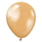 Kalisan Metallic Gold 5″ Latex Balloons (50 count)