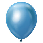 Kalisan Mirror Blue 12″ Latex Balloons (50 count)