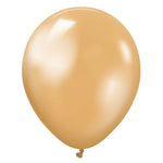 Kalisan Metallic Gold 12″ Latex Balloons (50 count)