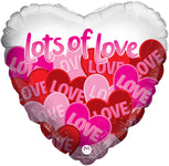 Lots Of Love Hearts 17" Balloon