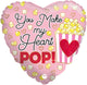 You Make My Heart Pop 17" Balloon