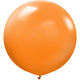 Kalisan Standard Orange 24″ Latex Balloons (2 count)