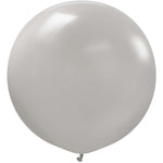 Kalisan Standard Grey 24″ Latex Balloons (2 count)