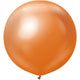 Kalisan Mirror Copper 24″ Latex Balloons (2 count)