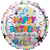 Happy Birthday From All Of Us! 2-Sided 18" Balloon