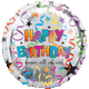 Happy Birthday From All Of Us! 2-Sided 18" Balloon