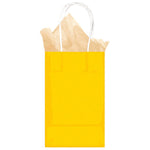 8X5X3 Kraft Bag-Yellow Sunshine