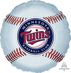 Minnesota Twins MLB Baseball 18″ Balloon