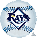 Tampa Bay Rays MLB Baseball 18″ Balloon