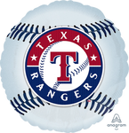 Texas Rangers MLB Baseball 18" Balloon