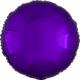Metallic Purple Circle 18″ Balloon