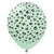 Kalisan Safari Leopard - Macaron Green W/ Black Ink 12″ Latex Balloons (25 count)