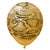 Kalisan Safari Snake - Mirror Gold W/ Dark Brown Ink 12″ Latex Balloons (25 count)