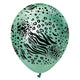 Kalisan Safari Mutant - Mirror Green W/ Black Ink 12″ Latex Balloons (25 count)