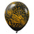 Kalisan Safari Mutant - Black W/ Gold Ink 12″ Latex Balloons (25 count)