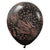 Kalisan Safari Mutant - Black W/ Dark Brown Ink 12″ Latex Balloons (25 count)