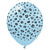 Kalisan Safari Leopard - Macaron Blue W/ Black Ink 12″ Latex Balloons (25 count)