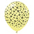 Kalisan Safari Leopard - Macaron Yellow W/ Black Ink 12″ Latex Balloons (25 count)