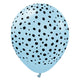 Kalisan Safari Cheetah - Macaron Blue 12″ Latex Balloons (25 count)