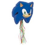 Sonic The Hedgehog Shaped 18″ Drum Pull Piñata