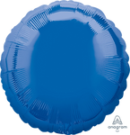 Dark Blue Decorator Circle 18″ Balloon