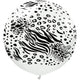 Kalisan Safari Mutant - White W/ Black Ink 24″ Latex Balloon