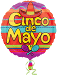 Cinco De Mayo Celebration 18" Balloon