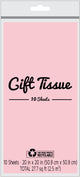 Tissue Paper - Baby Pink 10 ct